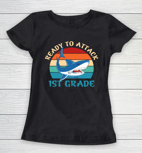 Back To School Shirt Ready to attack 1st grade Women's T-Shirt