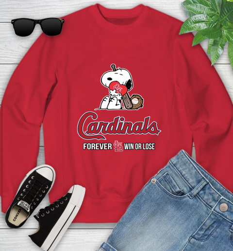 MLB The Peanuts Movie Snoopy Forever Win Or Lose Baseball St.Louis Cardinals 123