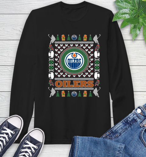 Edmonton Oilers Merry Christmas NHL Hockey Loyal Fan Ugly Shirt 56