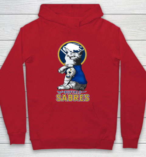NHL My Cat Loves Buffalo Sabres Hockey Hoodie 7