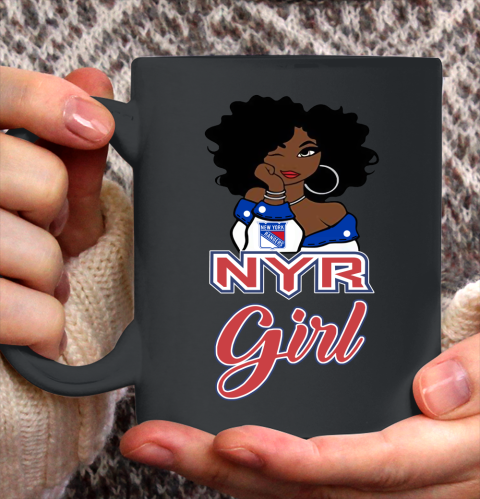 New York Rangers Girl NHL Ceramic Mug 11oz