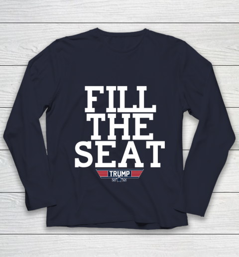 FILL THE SEAT TRUMP 2020 Youth Long Sleeve 2