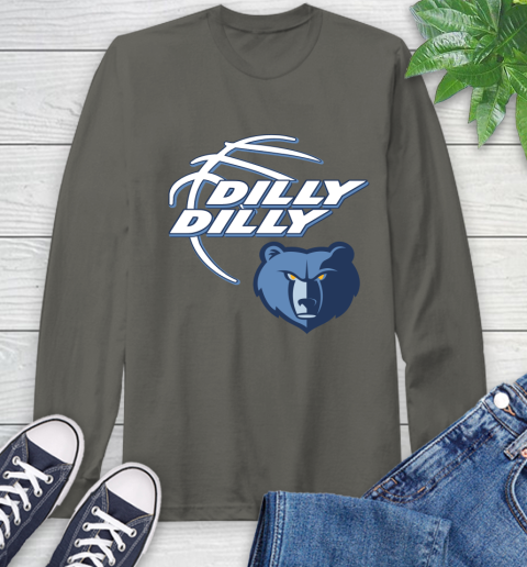 NBA Memphis Grizzlies Dilly Dilly Basketball Sports Long Sleeve T-Shirt 8