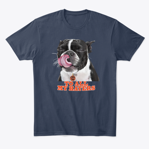 gjum cincinnati bengals to all my haters dog licking classic t shirt 2 front navy