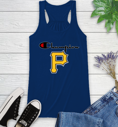 MLB Baseball Pittsburgh Pirates Champion Shirt Racerback Tank 5