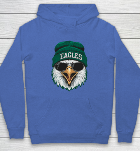 Cool Face Eagles With Sunglasses Vintage Funny Hoodie 5