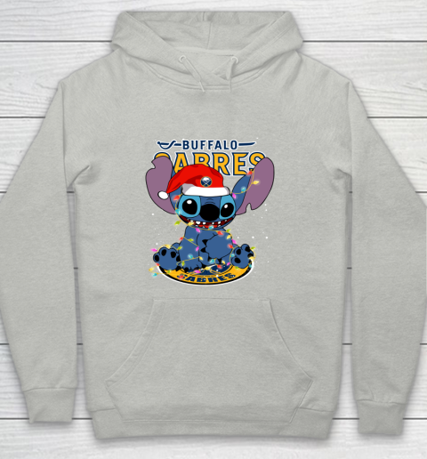 Buffalo Sabres NHL Hockey noel stitch Christmas Youth Hoodie