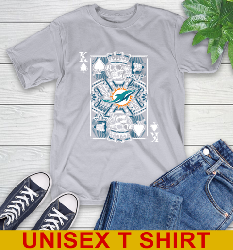 Miami Dolphins NFL Football The King Of Spades Death Cards Shirt T-Shirt 5