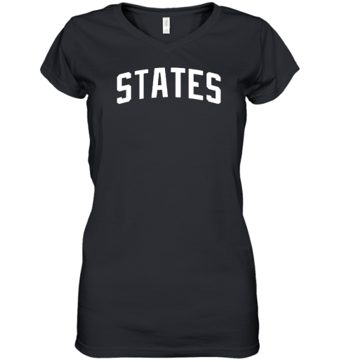Gregg Berhalter Us Soccer States Women's V-Neck T-Shirt