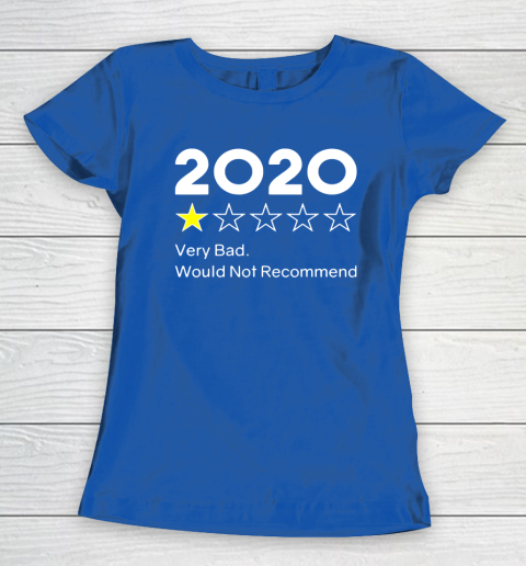 2020 One Star Very Bad Would Not Recommend Women's T-Shirt 8