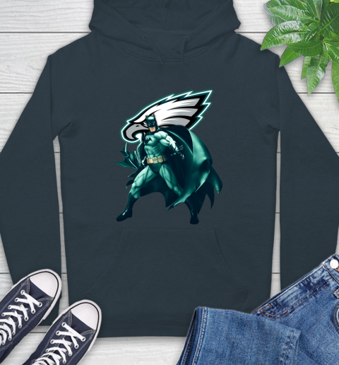 NFL Batman Football Sports Philadelphia Eagles Hoodie 7