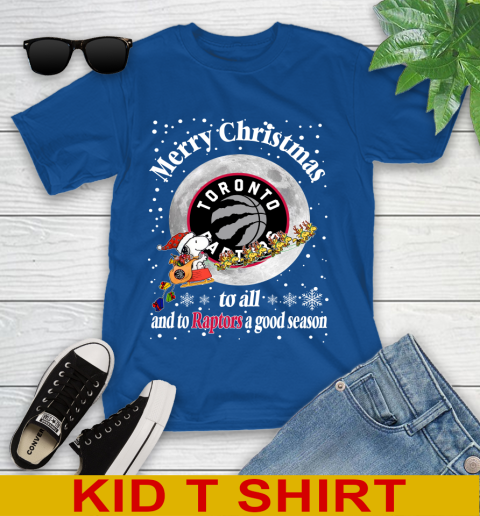 Toronto Raptors Merry Christmas To All And To Raptors A Good Season NBA Basketball Sports Youth T-Shirt 10