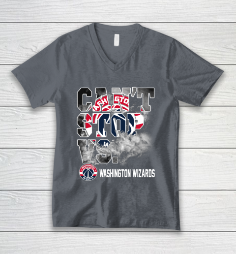 NBA Washington Wizards Basketball Can't Stop Vs V-Neck T-Shirt 4