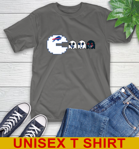 Buffalo Bills NFL Football Pac Man Champion T-Shirt 8