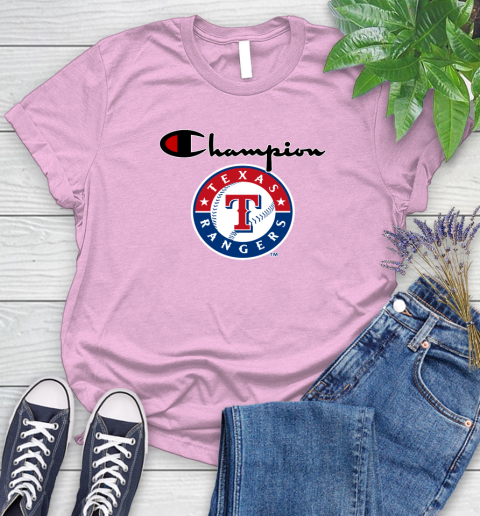 MLB Baseball Texas Rangers Champion Shirt Women's T-Shirt 8
