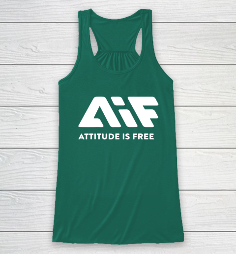 Attitude Is Free Racerback Tank 5