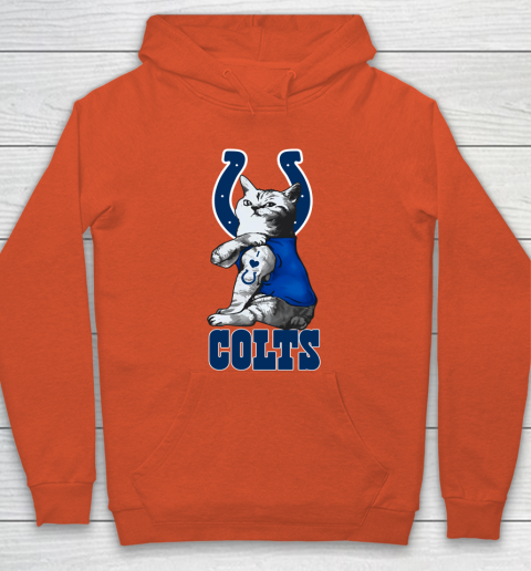 NFL Football My Cat Loves Indianapolis Colts Hoodie 3