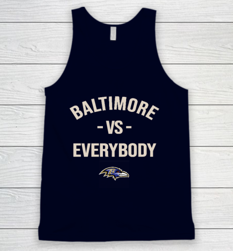Baltimore Ravens Vs Everybody Tank Top 2