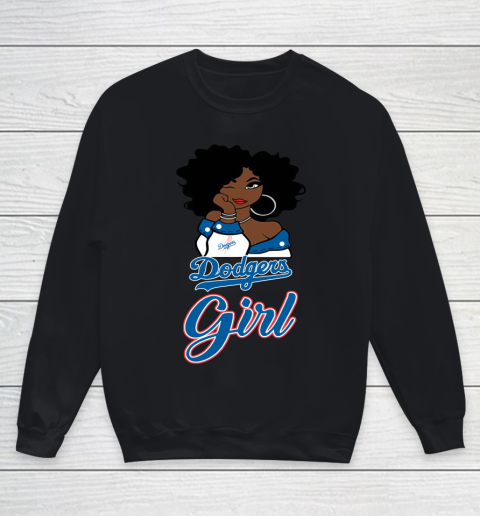 Los Angeles Dodgerss Girl MLB Youth Sweatshirt