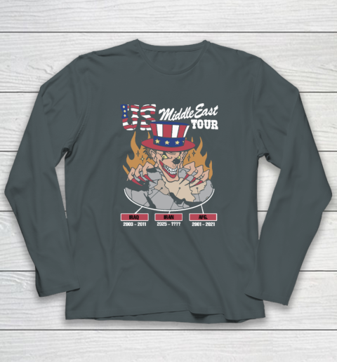 US Middle East Tour Iraq Iran AFG Long Sleeve T-Shirt 3