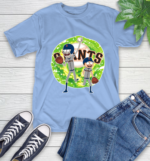 MLB San Francisco Giants Rick And Morty Baseball Sports T-Shirt 11
