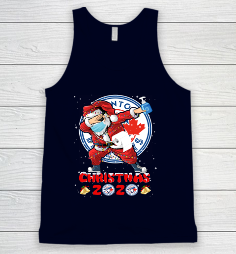 Toronto Blue Jays Funny Santa Claus Dabbing Christmas 2020 MLB Tank Top 2
