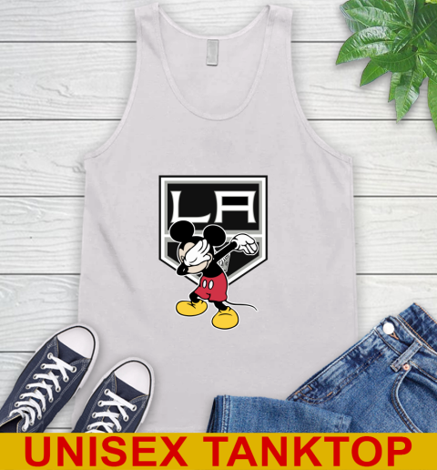 Los Angeles Kings NHL Hockey Dabbing Mickey Disney Sports Tank Top