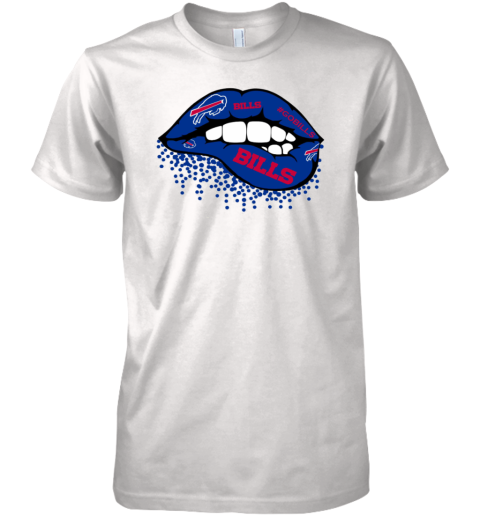 Buffalo Bills Lips Inspired Premium Men's T-Shirt