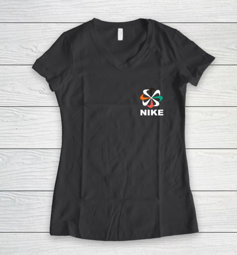 Jordan 12 University Gold Women's V-Neck T-Shirt 6