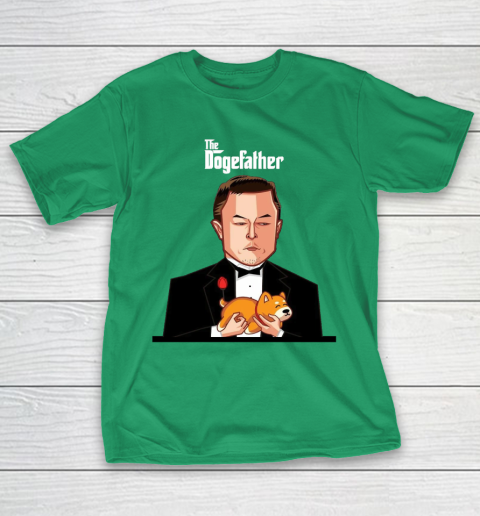 Dogecoin The DogeFather Funny T-Shirt 15