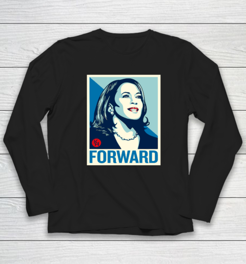 Kamala Harris Forward Long Sleeve T-Shirt