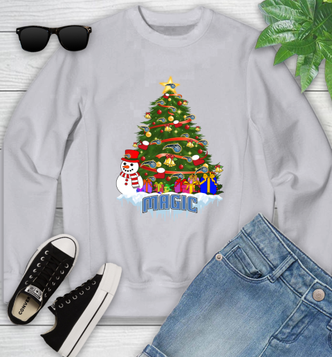 Orlando Magic Merry Christmas NBA Basketball Sports Youth Sweatshirt 4