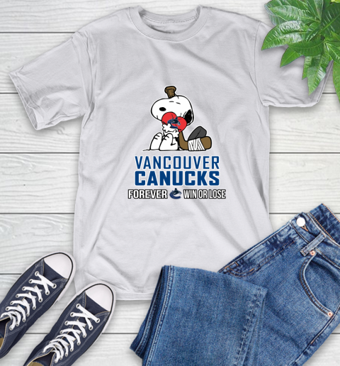 NHL The Peanuts Movie Snoopy Forever Win Or Lose Hockey Vancouver Canucks 12