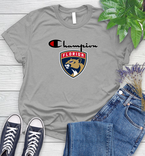 NHL Hockey Florida Panthers Champion Shirt Women's T-Shirt 10