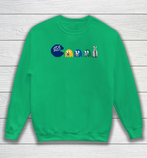 Tampa Bay Lightning x Pacman Create History For Stanley Cup Sweatshirt 6