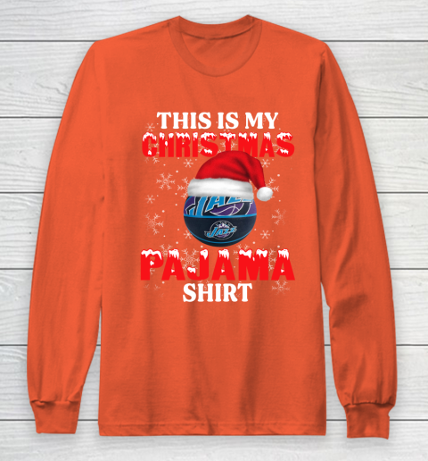 Utah Jazz This Is My Christmas Pajama Shirt NBA Long Sleeve T-Shirt 3