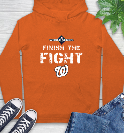 Finish The Fight Washington Nationals World Series 2019 Hoodie 4