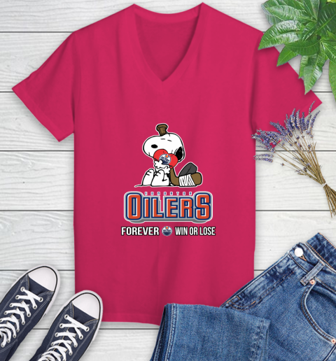 NHL The Peanuts Movie Snoopy Forever Win Or Lose Hockey Edmonton Oilers 85