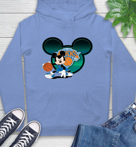 NBA New York Knicks Mickey Mouse Disney Basketball Hoodie 11