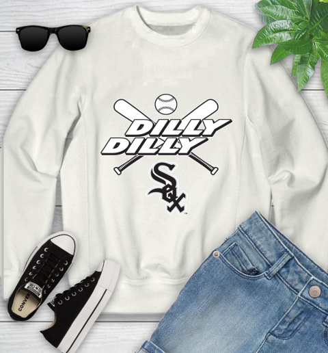 MLB Chicago White Sox Dilly Dilly Baseball Sports Youth Sweatshirt
