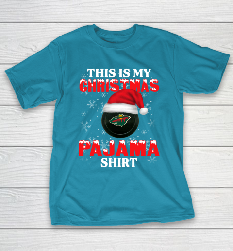 Minnesota Wild This Is My Christmas Pajama Shirt NHL T-Shirt 7