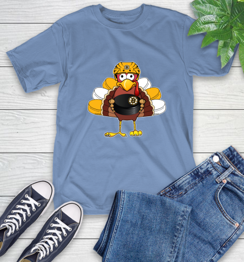 Boston Bruins Turkey Thanksgiving Day T-Shirt 11