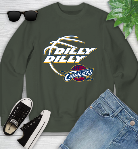 NBA Cleveland Cavaliers Dilly Dilly Basketball Sports Youth Sweatshirt 10