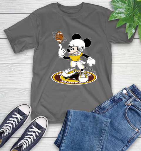 NFL Football Washington Redskins Cheerful Mickey Disney Shirt T-Shirt 10