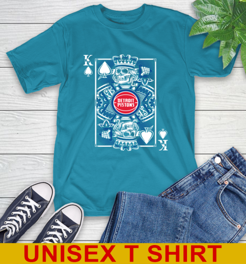 Detroit Pistons NBA Basketball The King Of Spades Death Cards Shirt T-Shirt 9