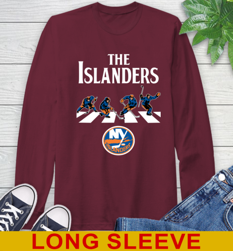 NHL Hockey New York Islanders The Beatles Rock Band Shirt Long Sleeve T-Shirt 7