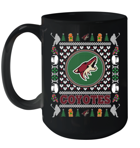 Arizona Coyotes Merry Christmas NHL Hockey Loyal Fan Ceramic Mug 15oz