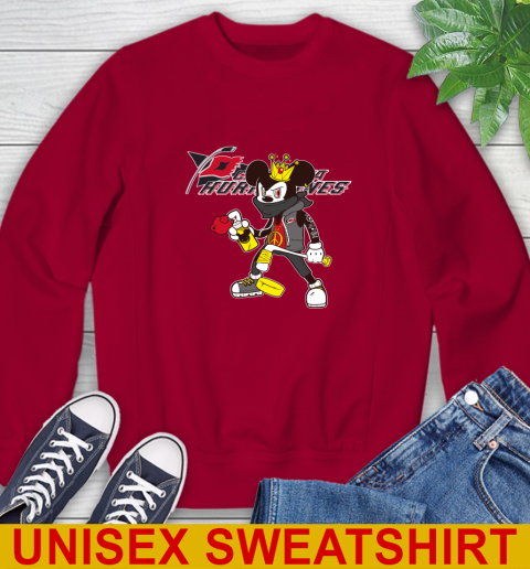 Carolina Hurricanes NHL Hockey Mickey Peace Sign Sports Sweatshirt 7