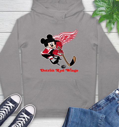 NHL Detroit Red Wings Mickey Mouse Disney Hockey T Shirt Hoodie 18