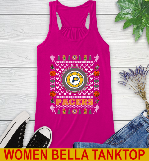 Indiana Pacers Merry Christmas NBA Basketball Loyal Fan Racerback Tank 6